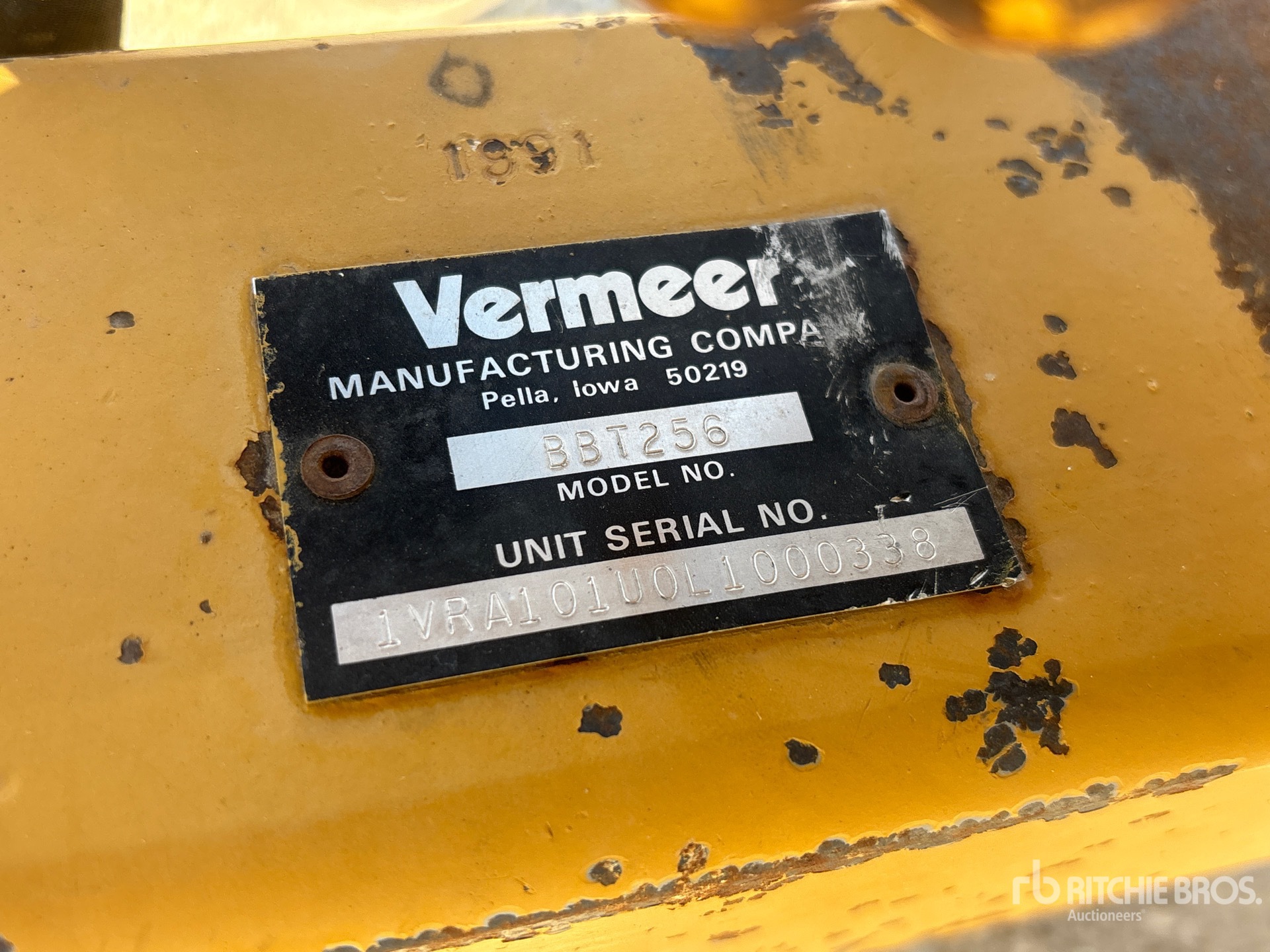 1990 Vermeer BBT256