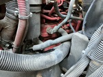 Engine with Air Compressor