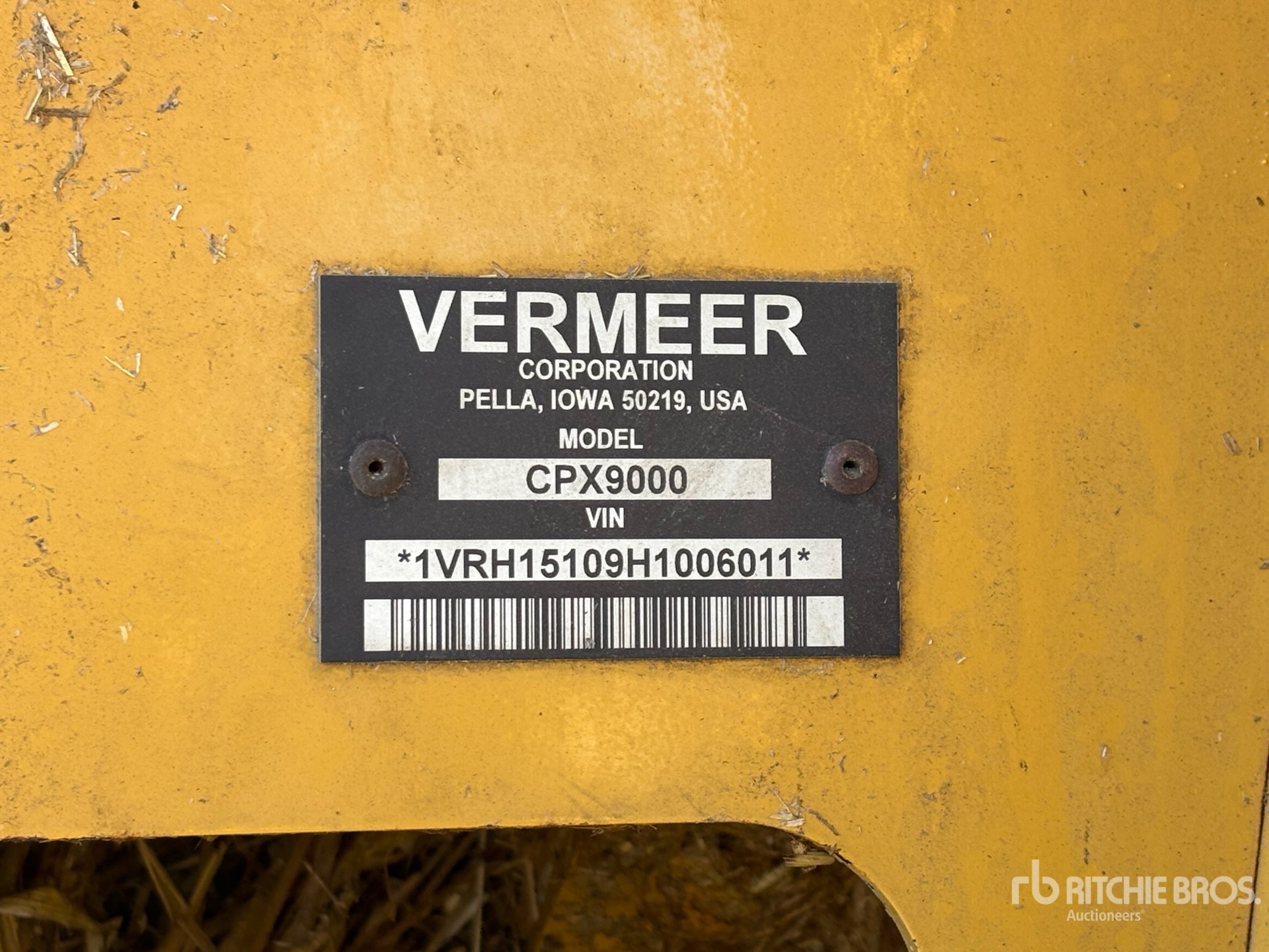 2017 Vermeer CPX9000