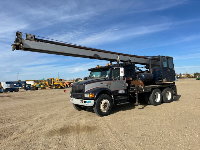 Watson incorporated 1010TM on 1998 International 4900 6x4 Drill Truck Watson incorporated 1010TM on 1998 International 4900 6x4 Drill Truck