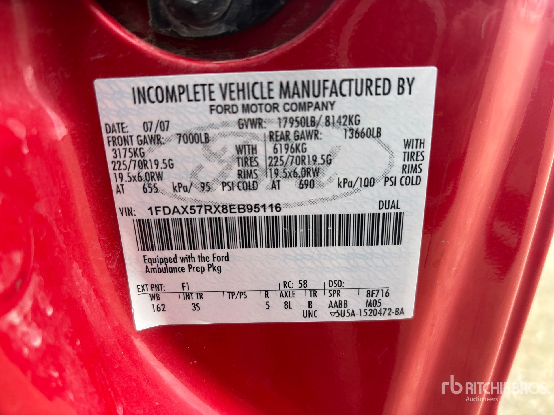 2008 Ford F-550
