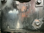 General Appearance with Frame Stamp Serial Number/VIN Photo