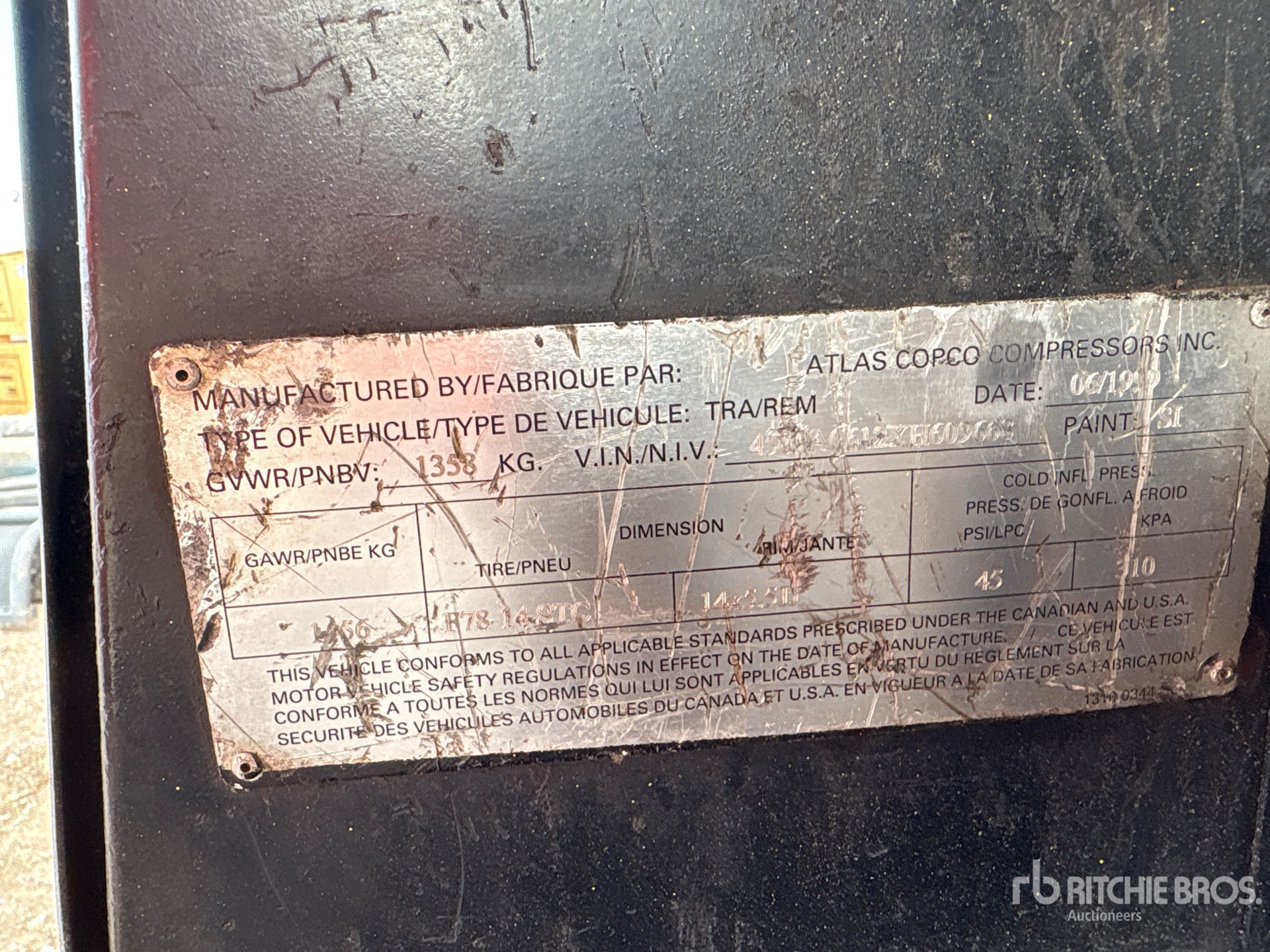 Atlas Copco 185 CFM