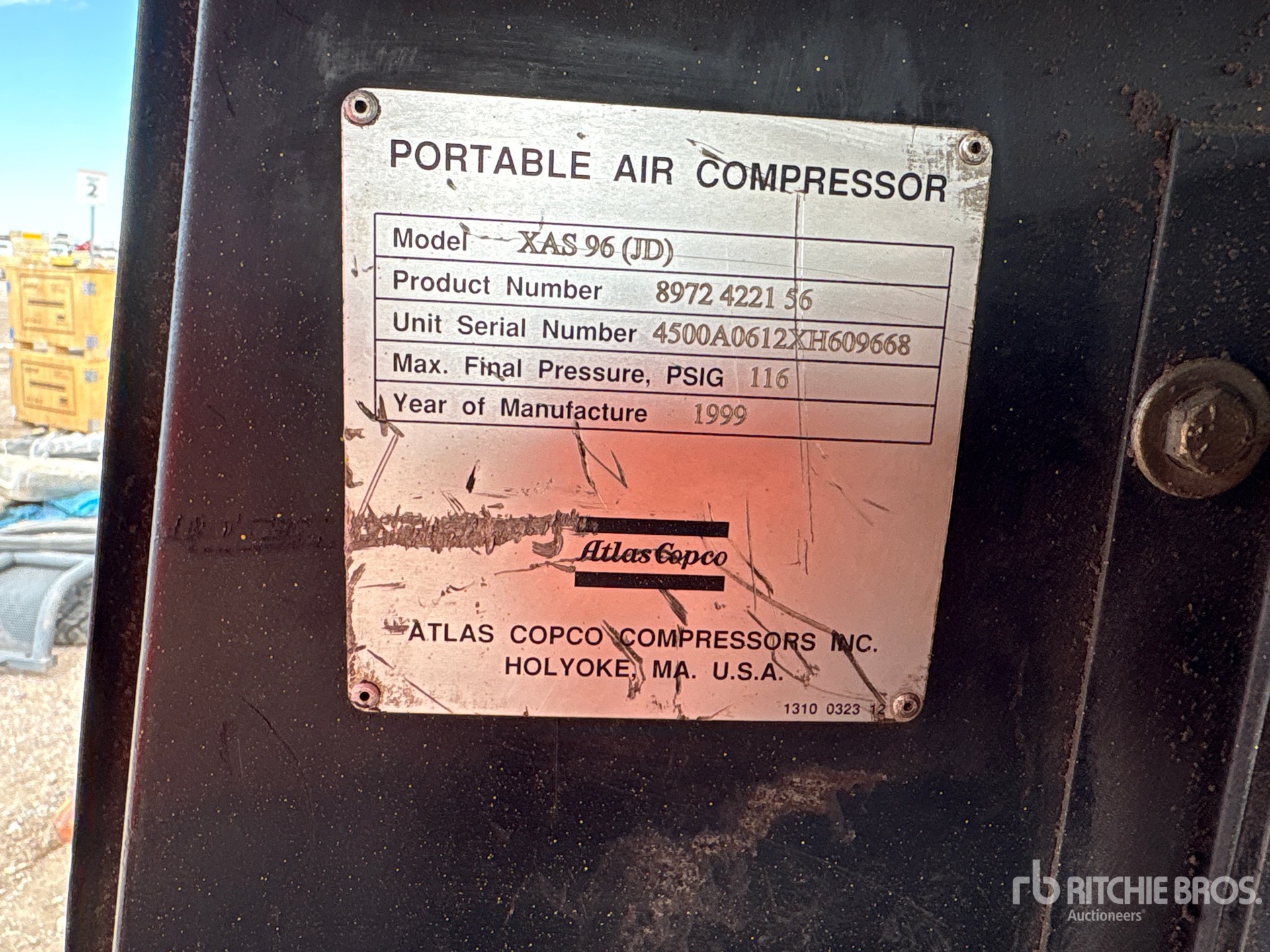 Atlas Copco 185 CFM