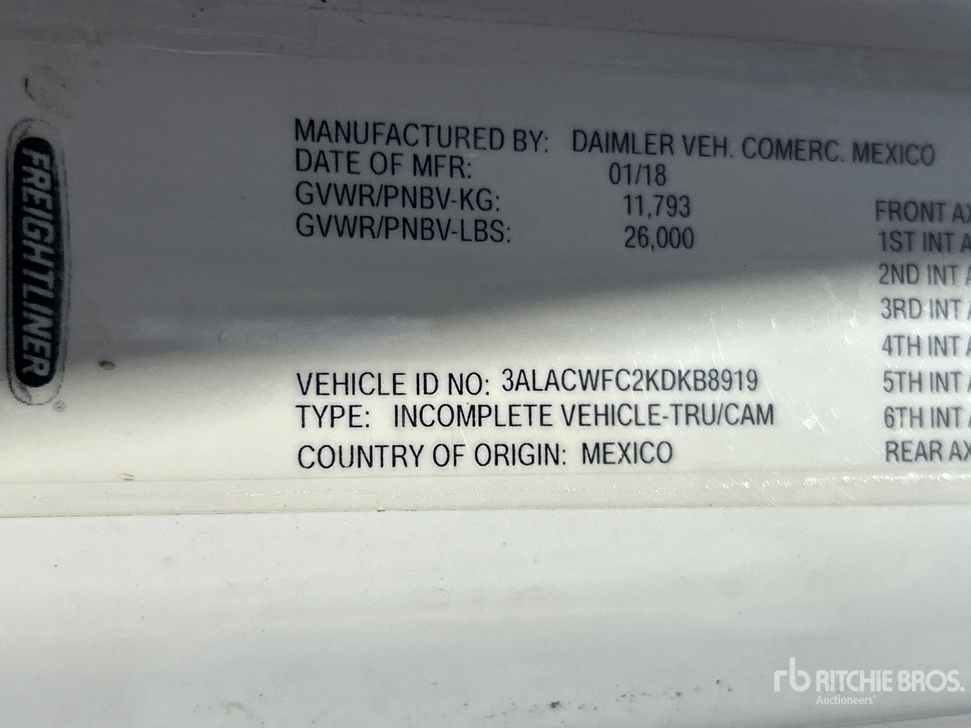 2019 Freightliner M2 106
