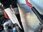 Engine with Emission Label