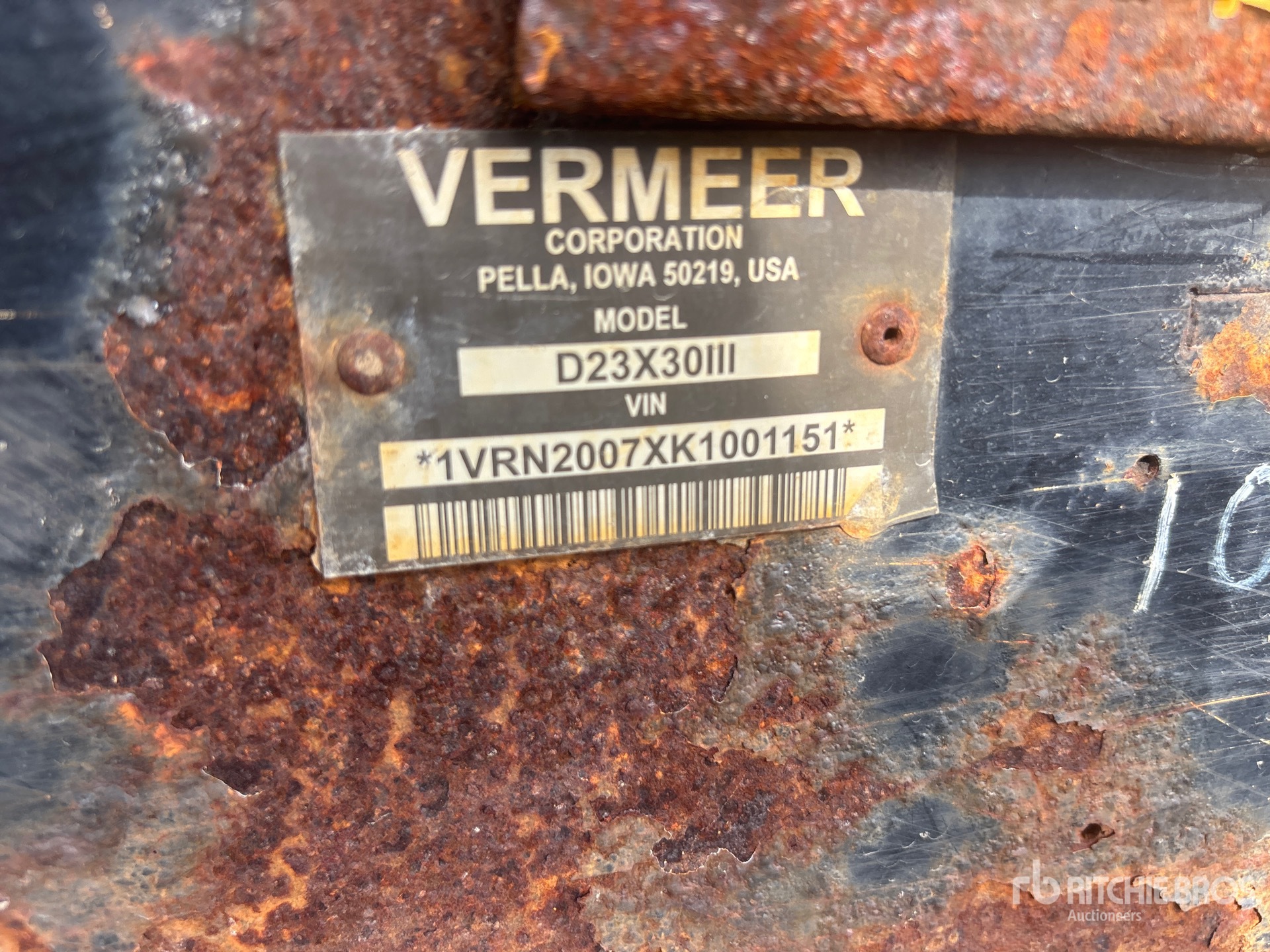 2019 Vermeer D23X30III