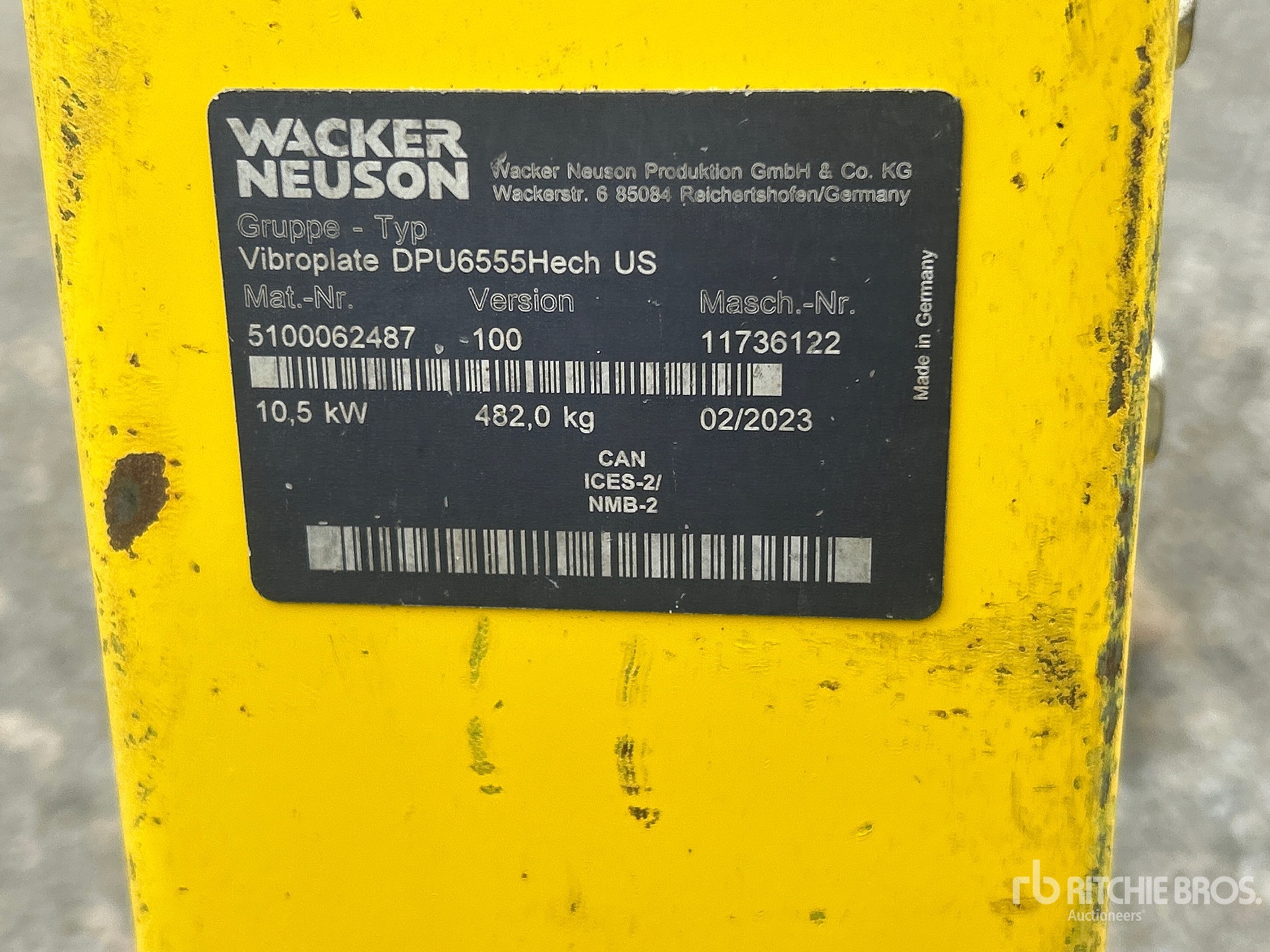 2023 Wacker Neuson DPU6555HEH