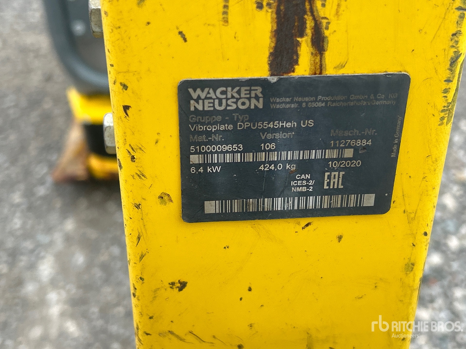 2020 Wacker Neuson DPU5545HEH