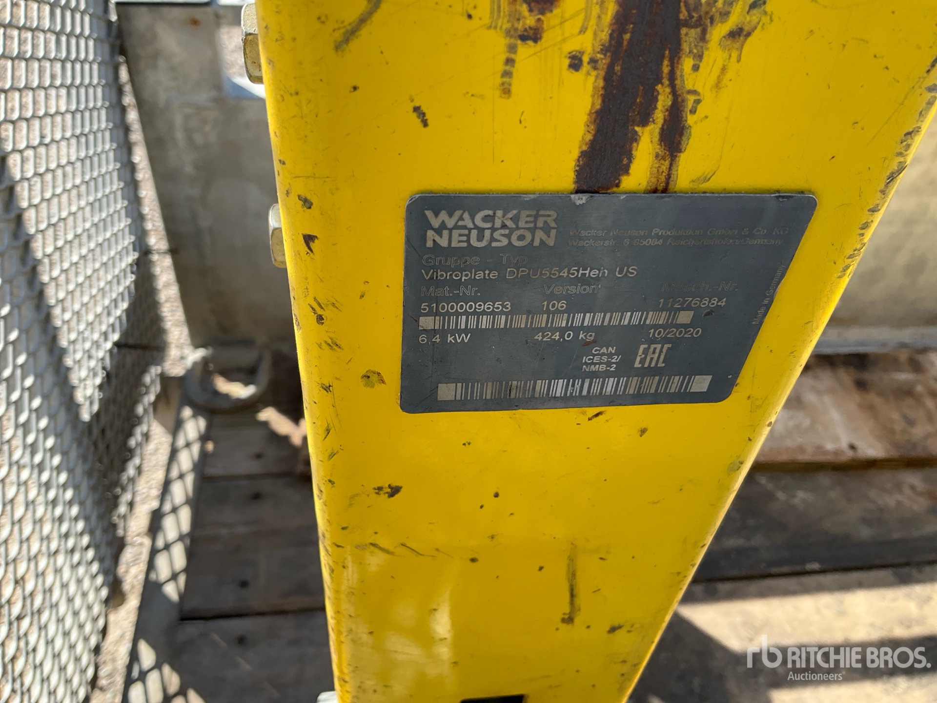 2020 Wacker Neuson DPU5545HEH