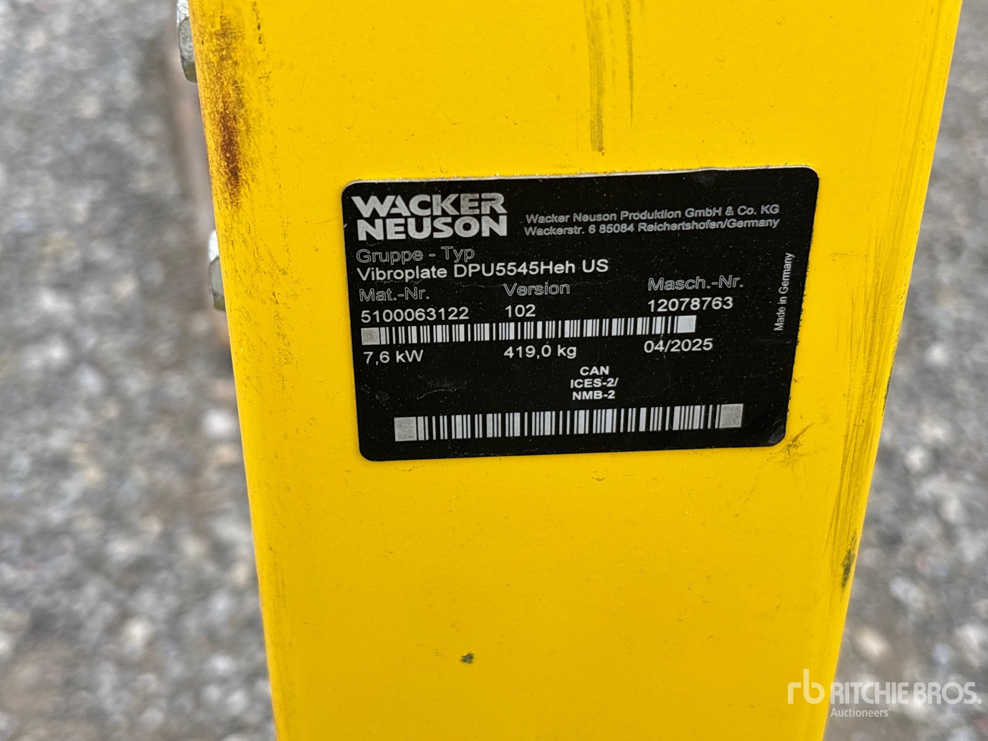 2025 Wacker Neuson DPU5545HEH