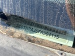 General Appearance with Frame Stamp Serial Number/VIN Photo