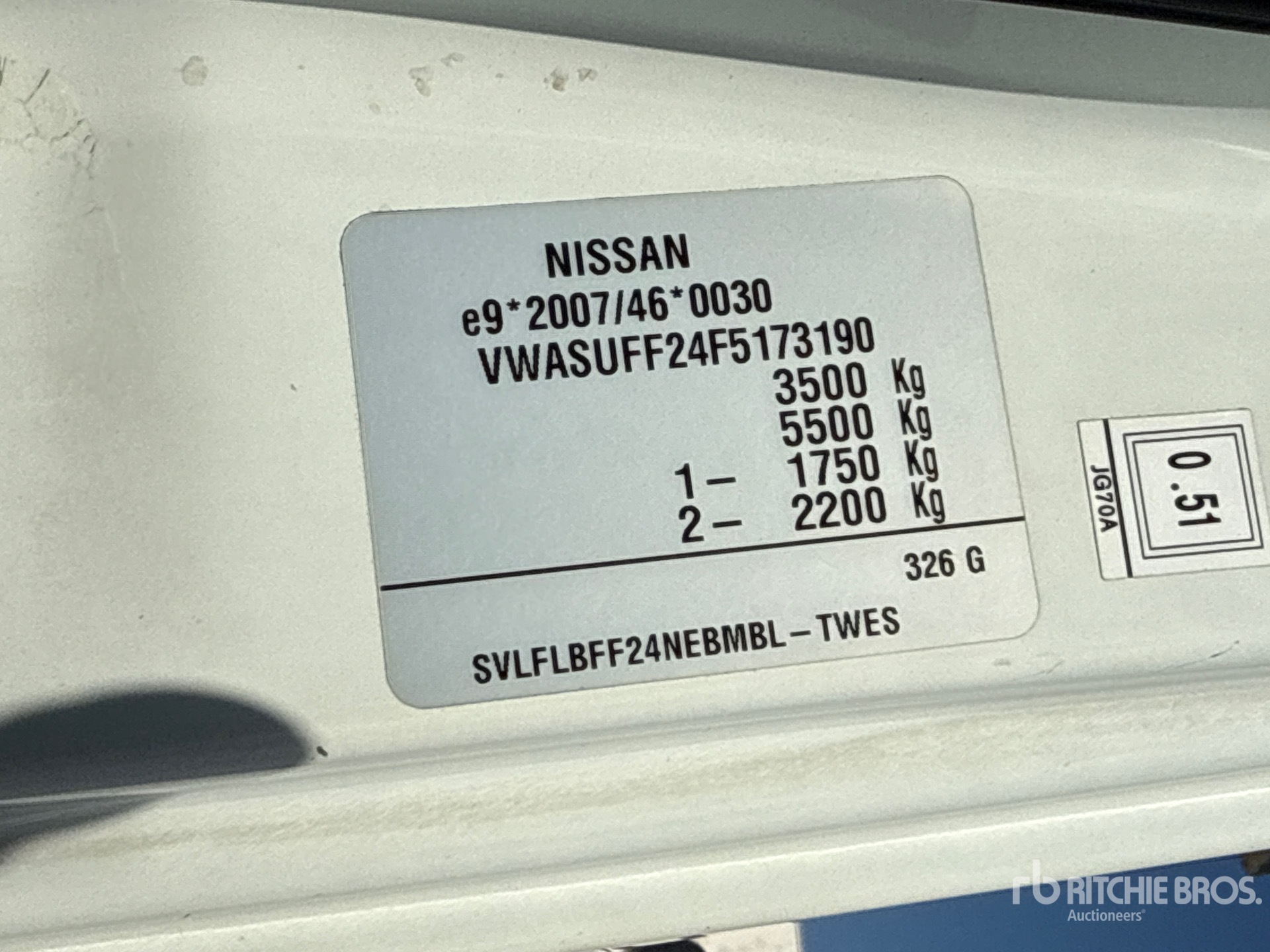 2015 Nissan CABSTAR 35.12