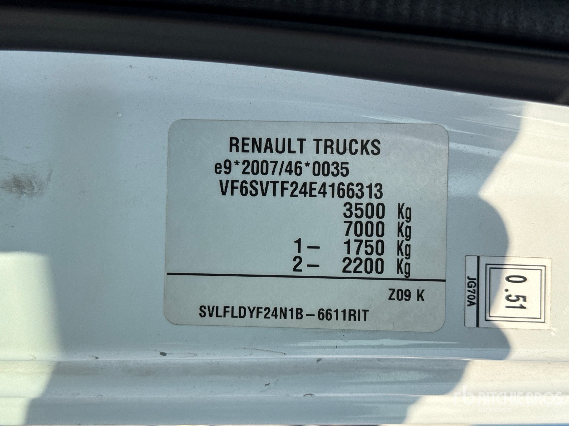 2014 Renault MAXITY 140DXI