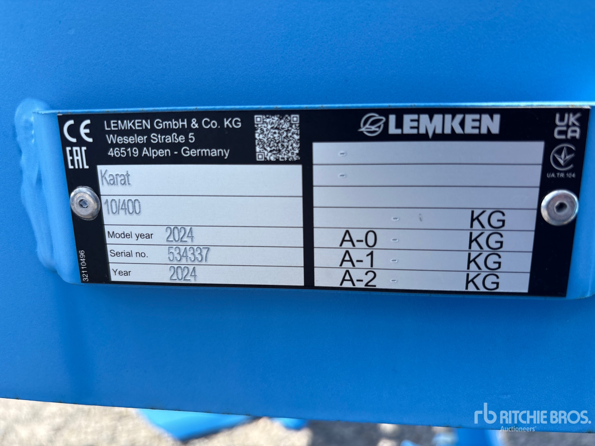 2024 Lemken KARAT 10/400
