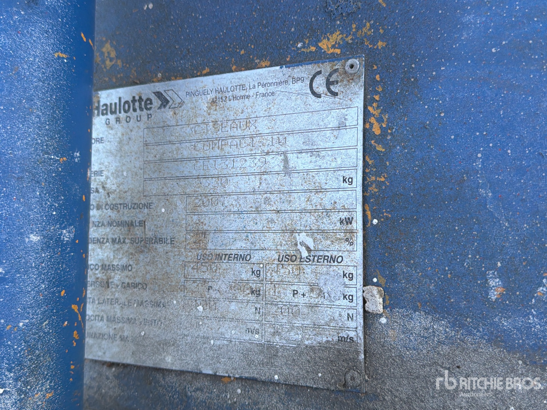 2007 Haulotte COMPACT 10