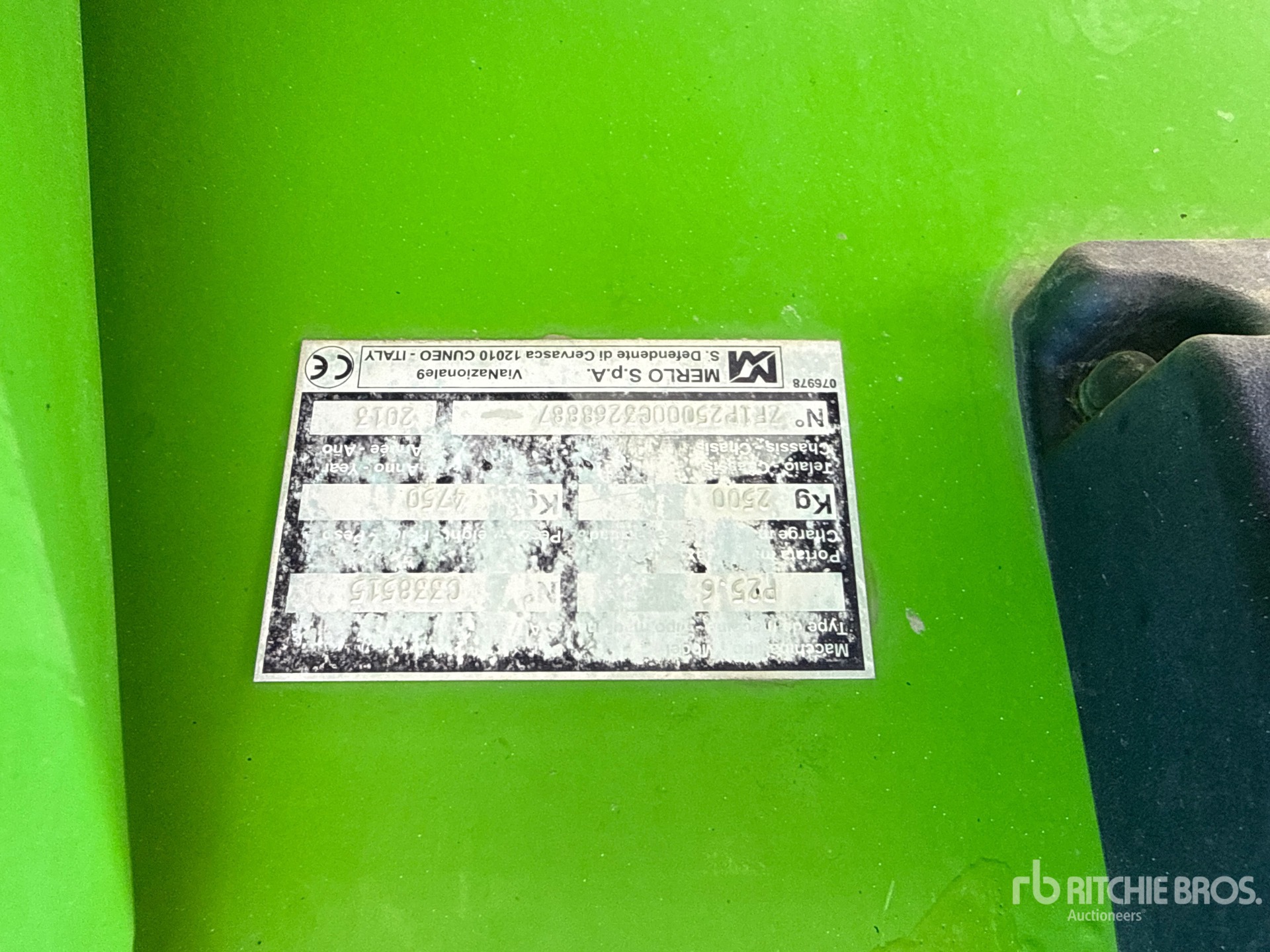 2013 Merlo P25.6