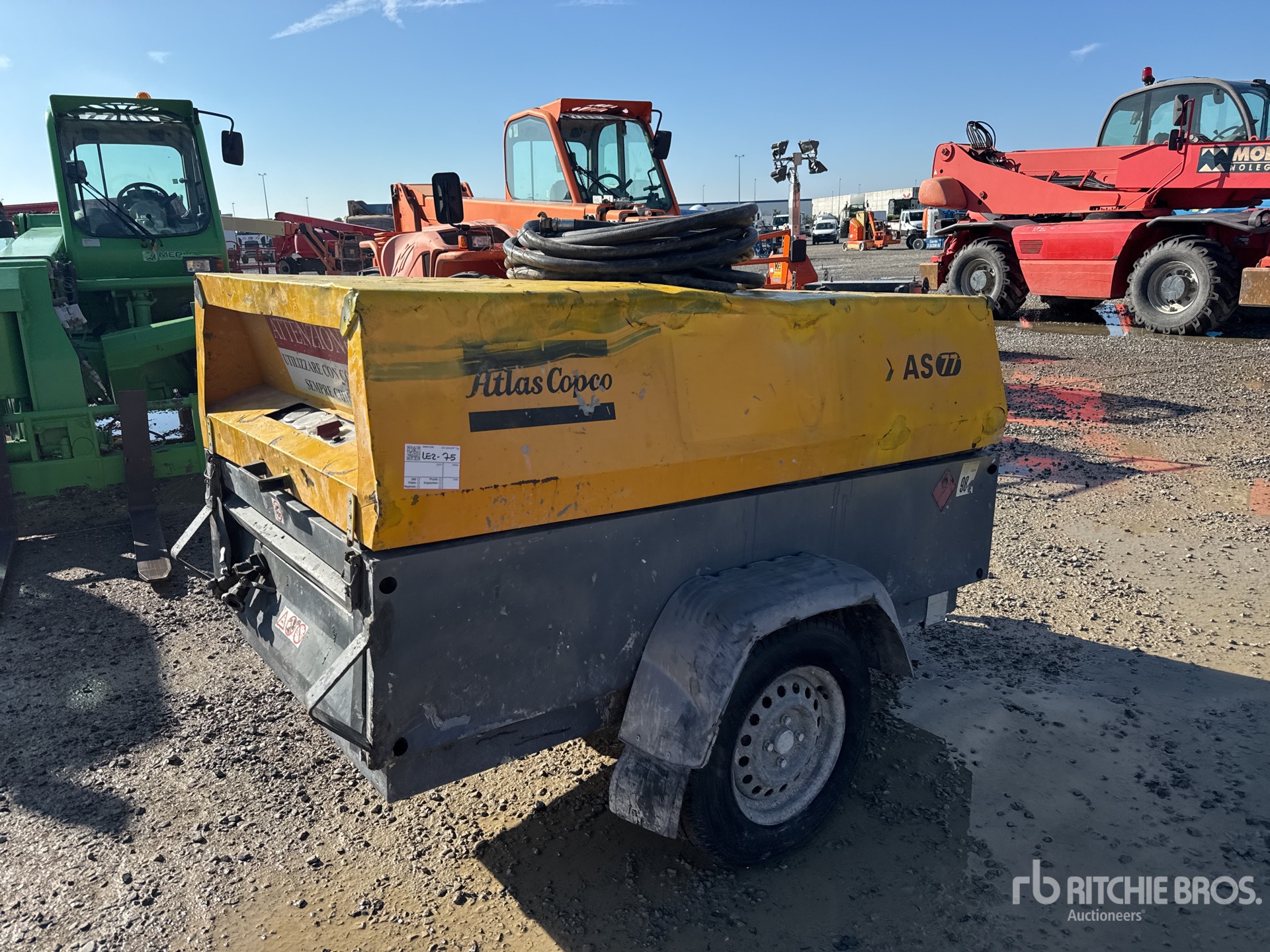 2015 Atlas Copco XAS77DD