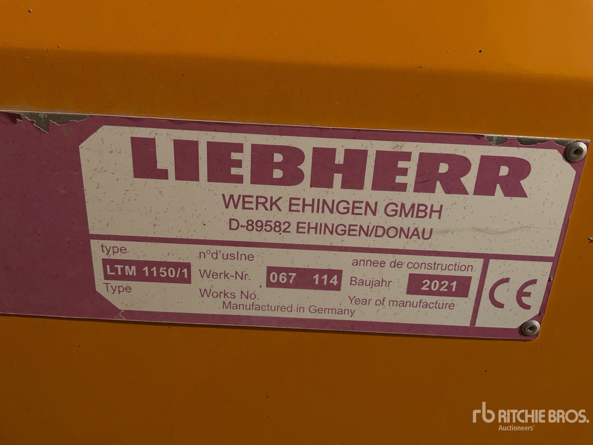 2002 Liebherr LTM 1160
