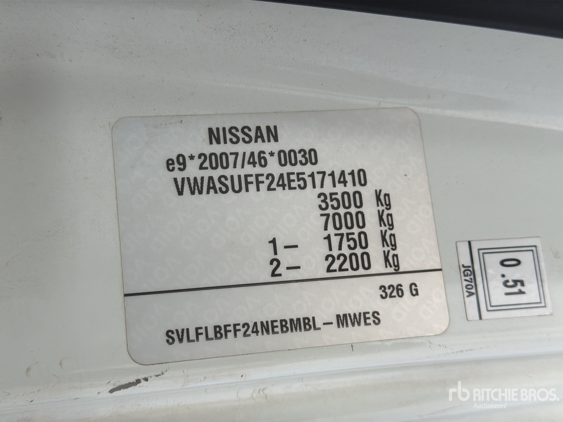 2015 Nissan NT400