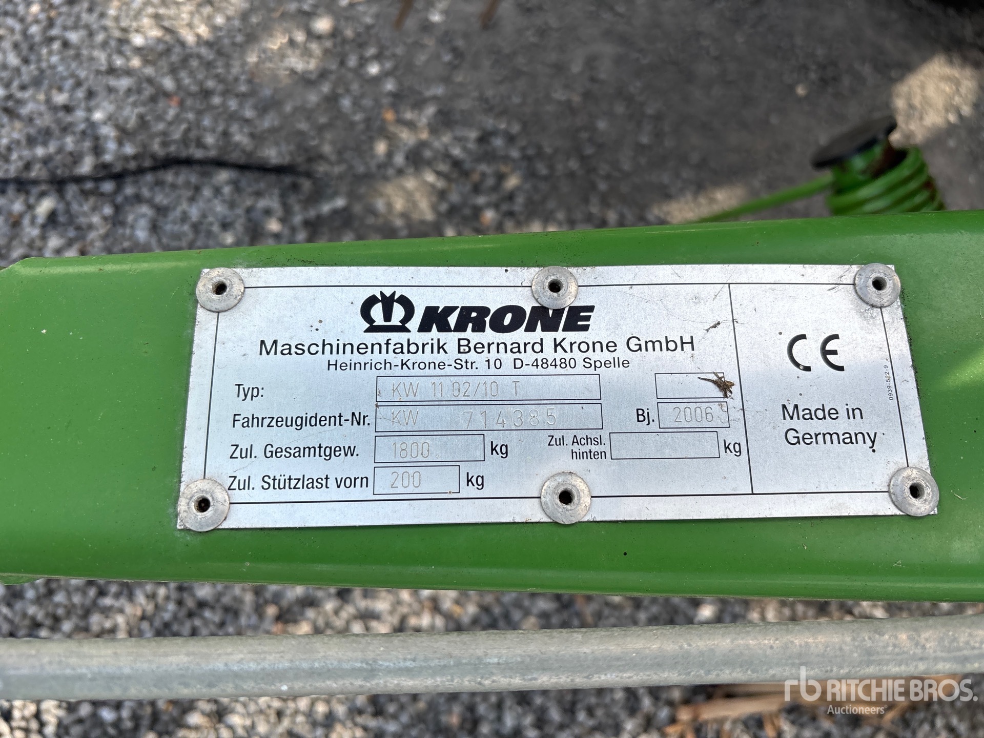 2006 Krone KWT 11.02/10T