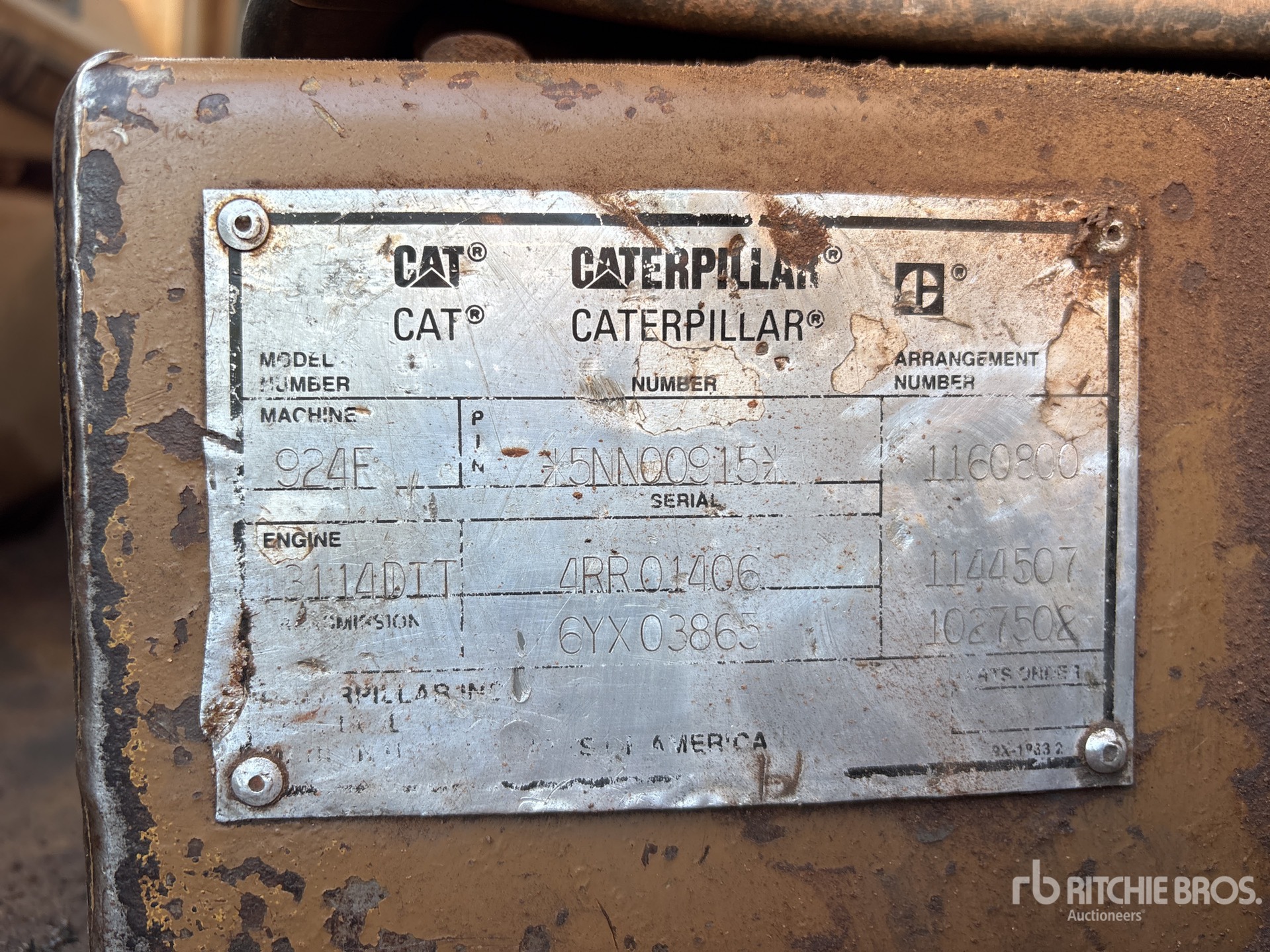 1996 Caterpillar 924F