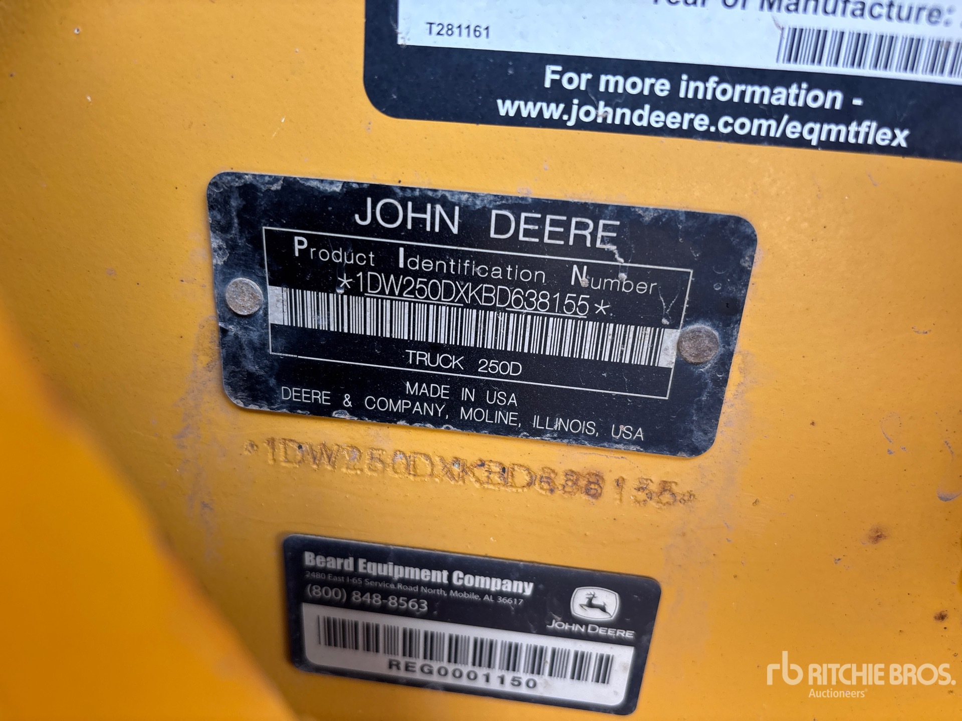 2011 John Deere 250D