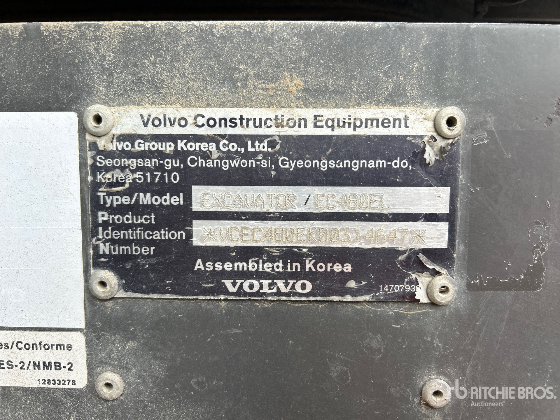 2021 Volvo EC480EL
