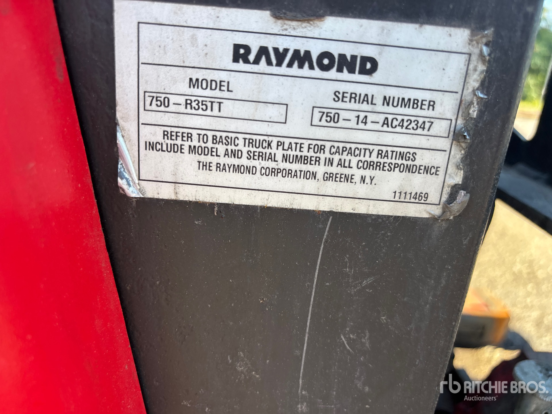 2014 Raymond 750-35TT