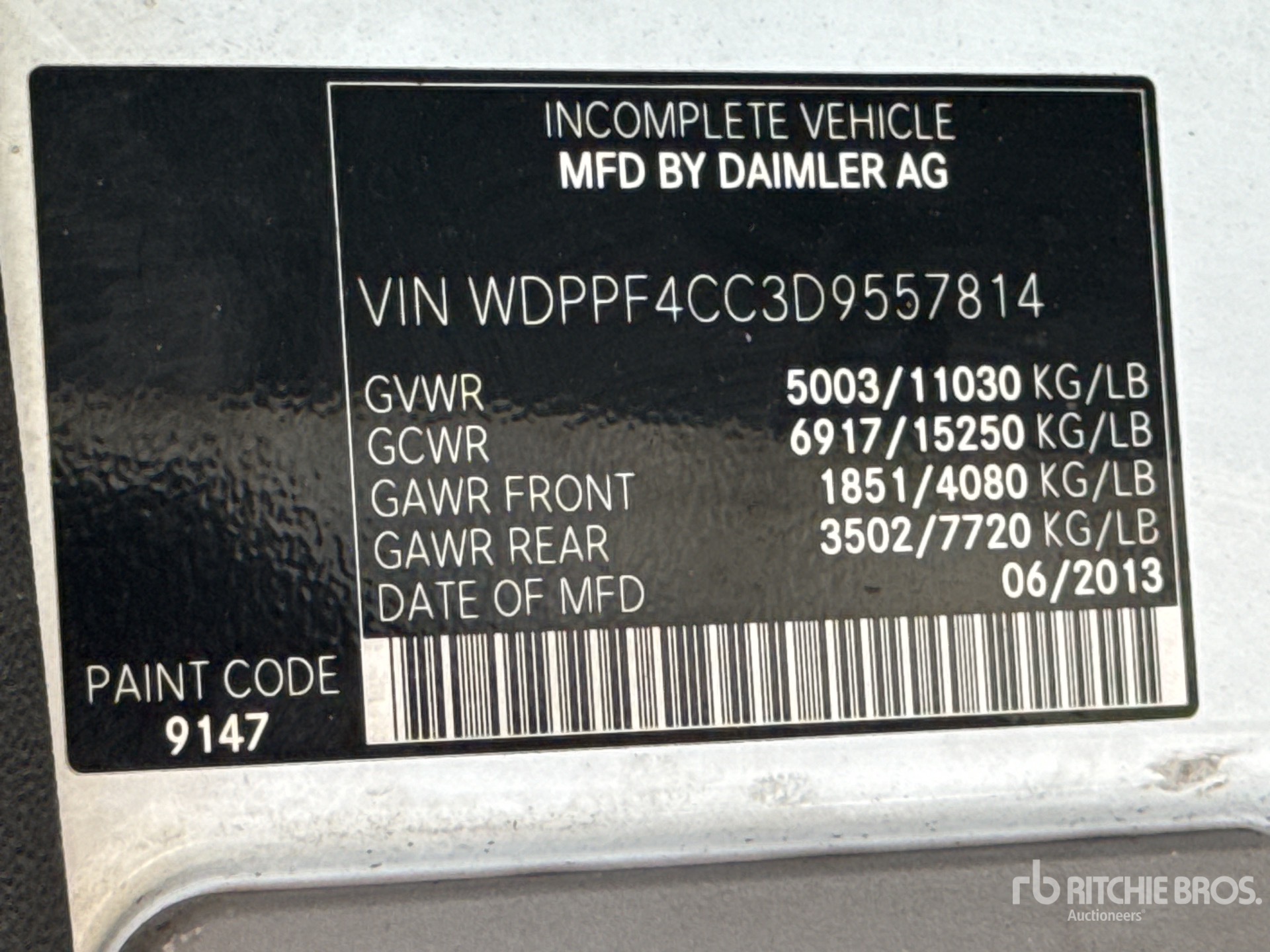 2013 Mercedes-Benz SPRINTER