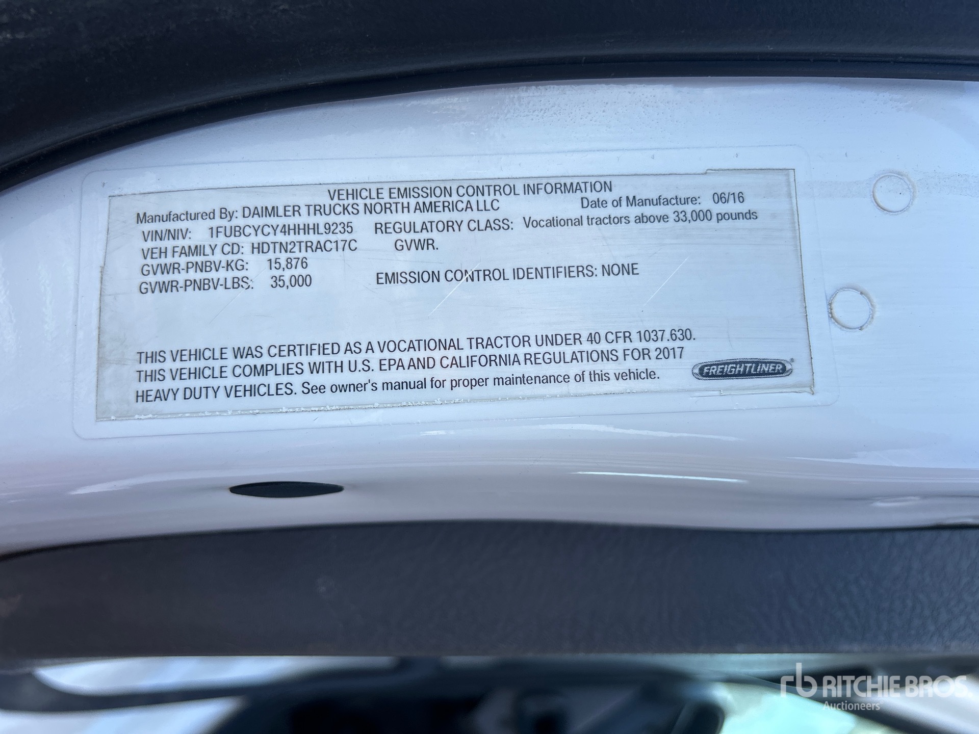 2017 Freightliner M2 106