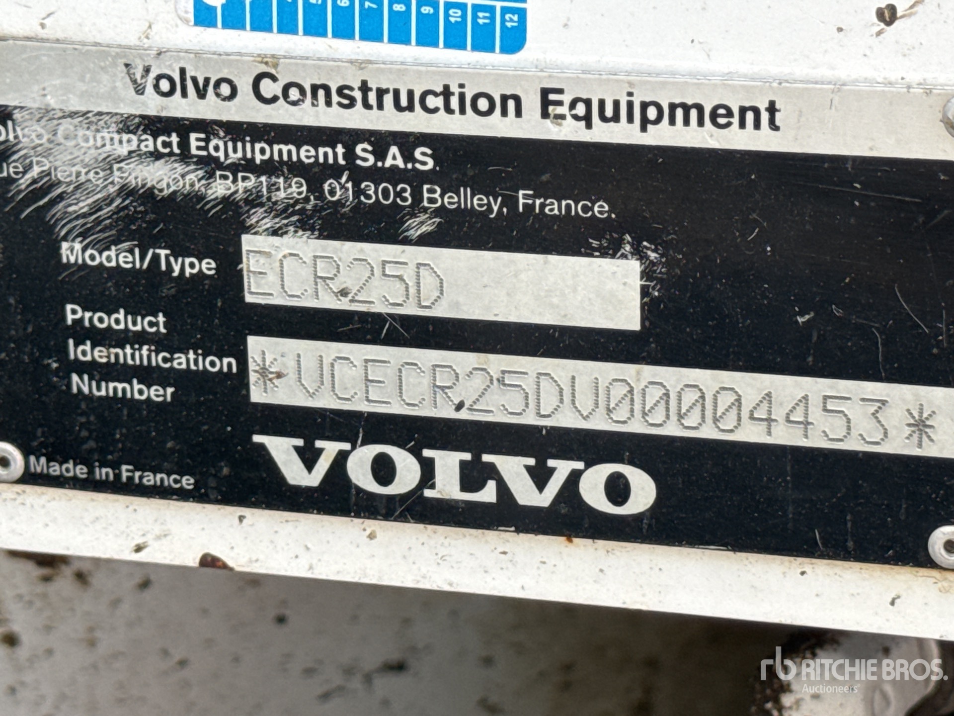 2016 Volvo GCR25D