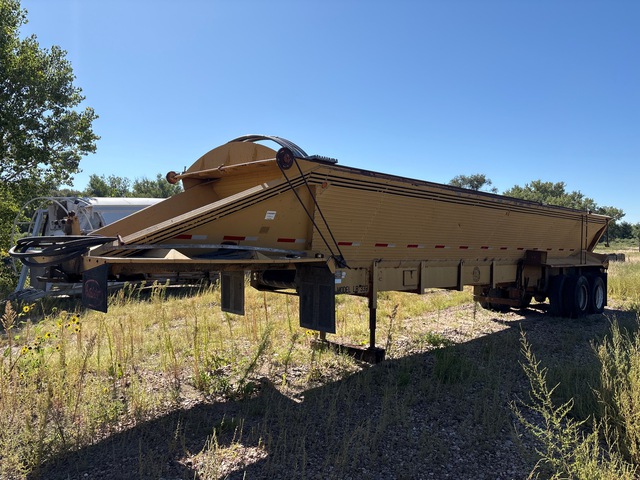 1991 Red River LB339 32 ft Tri/A Live Bottom Trailer