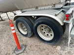 Trailer Chassis with Tire Condition
