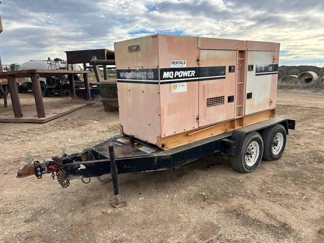 Multiquip DCA-125SSM 125 kVA Mobile Generator Set