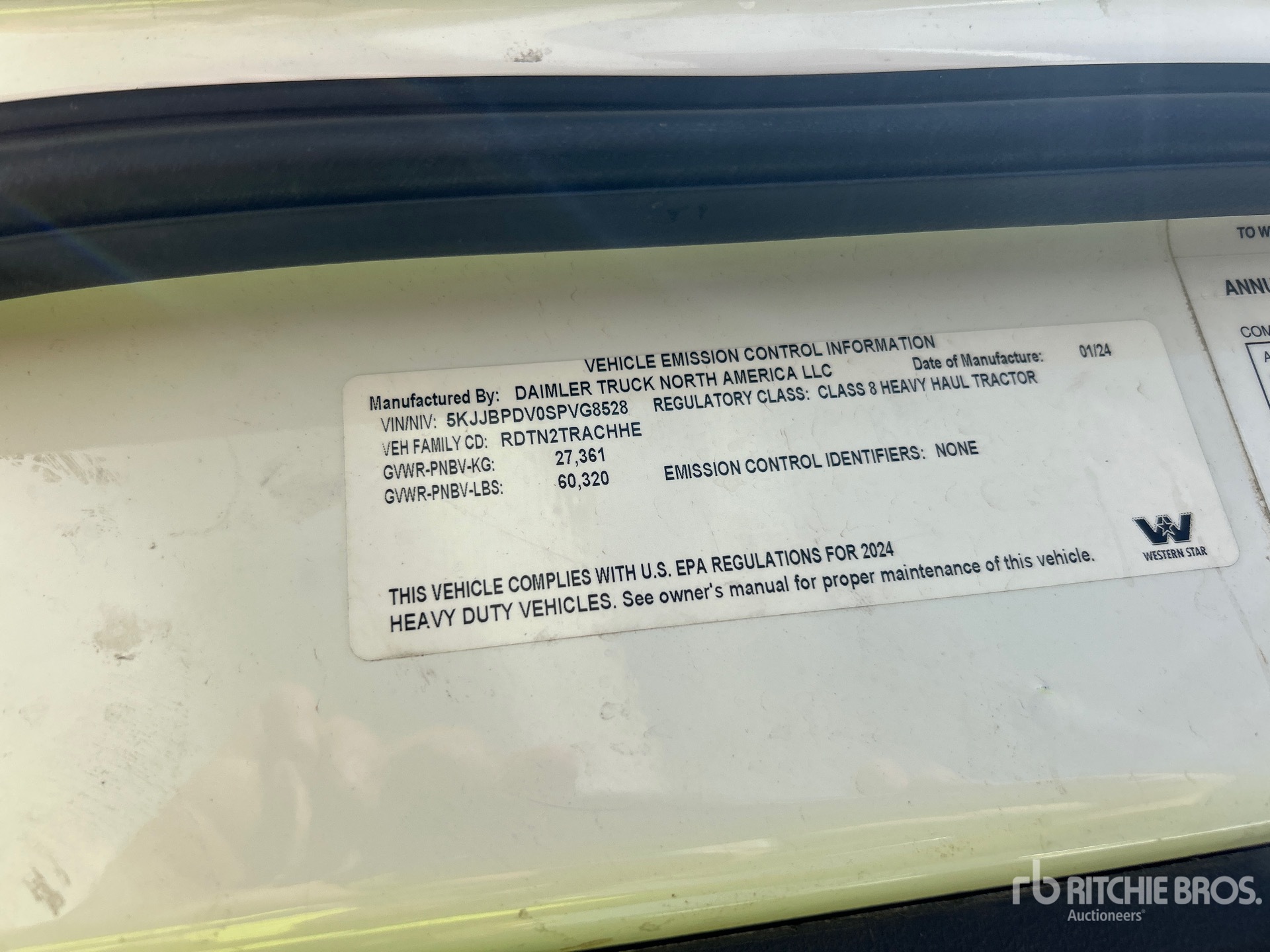 2025 Western Star 47X