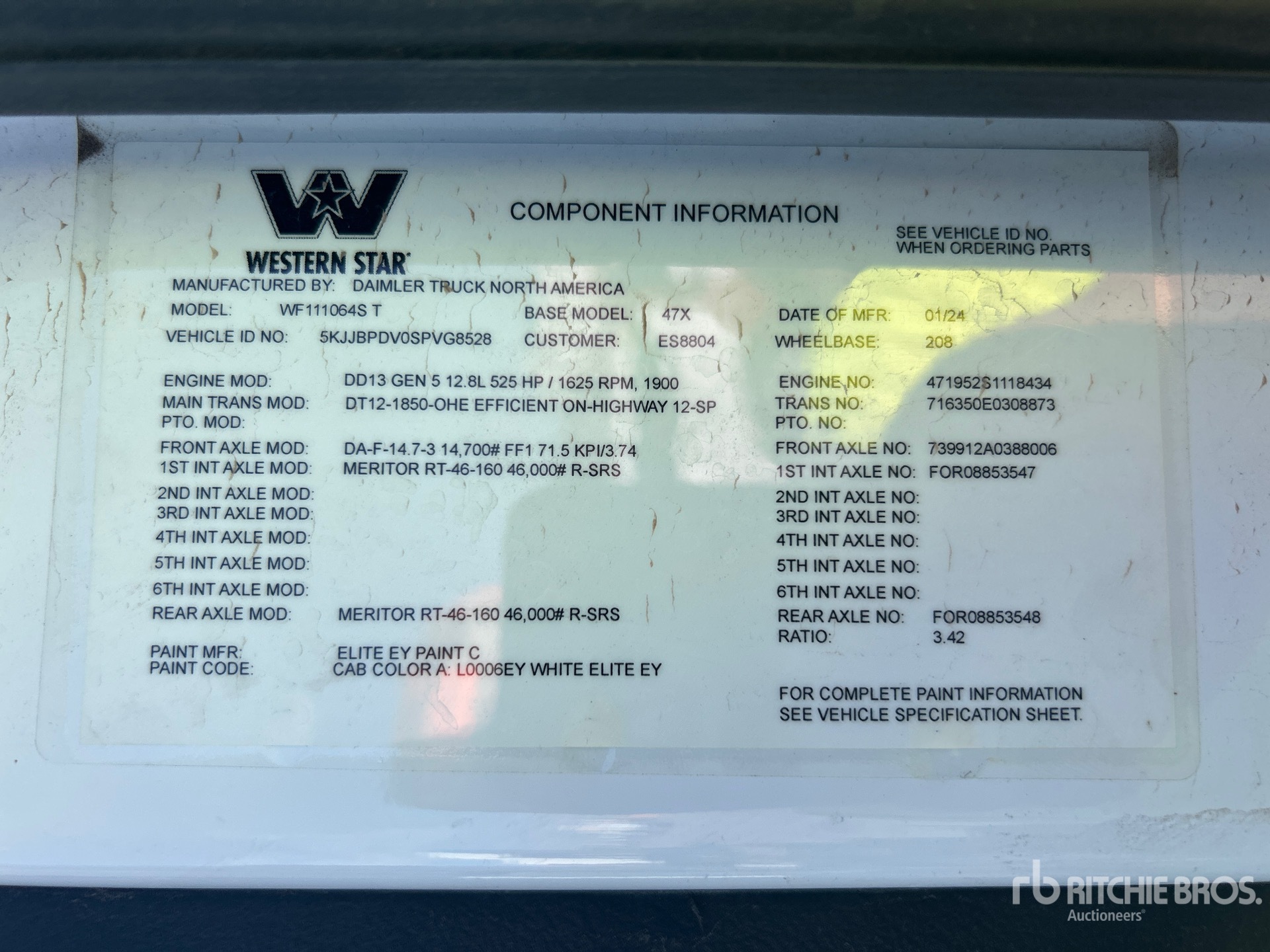 2025 Western Star 47X