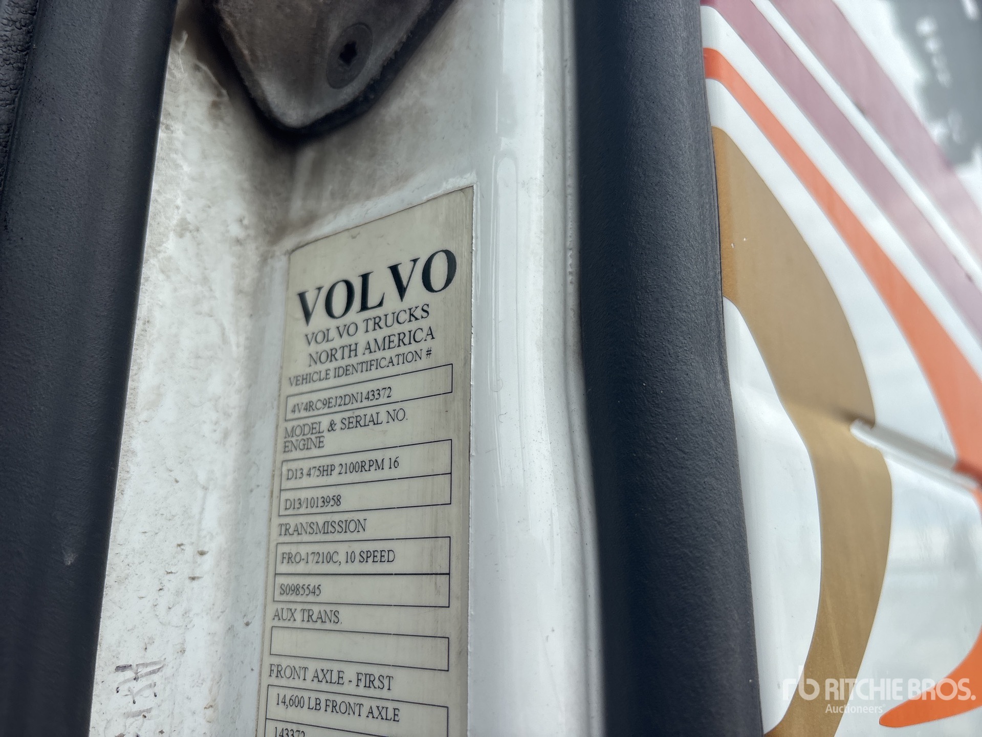 2013 Volvo VAH