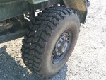 Chassis with Left Rear Tire
