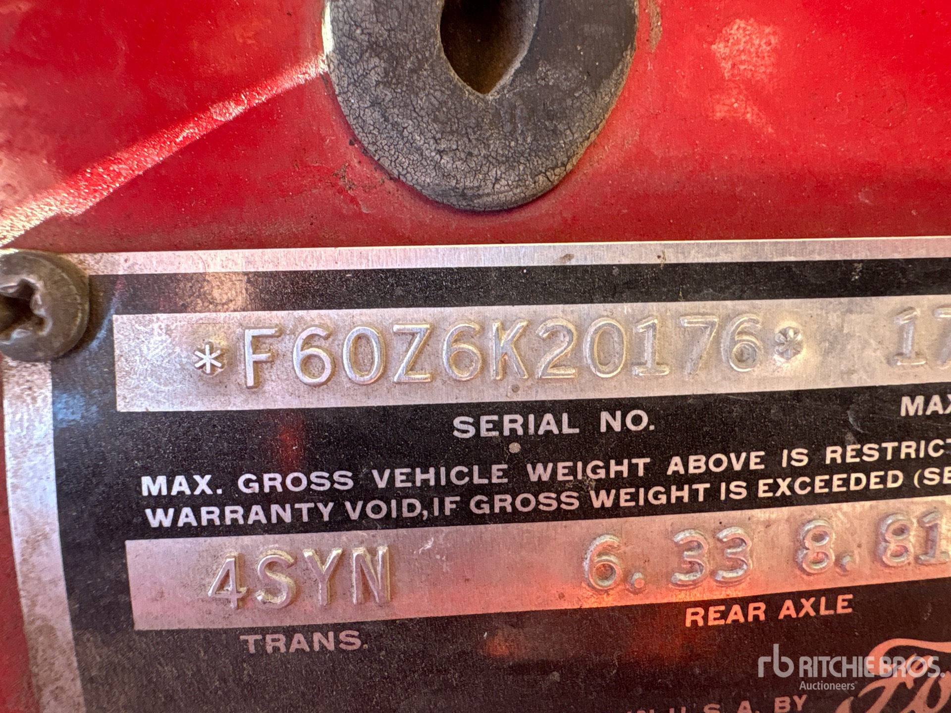 1956 Ford F60Z6K