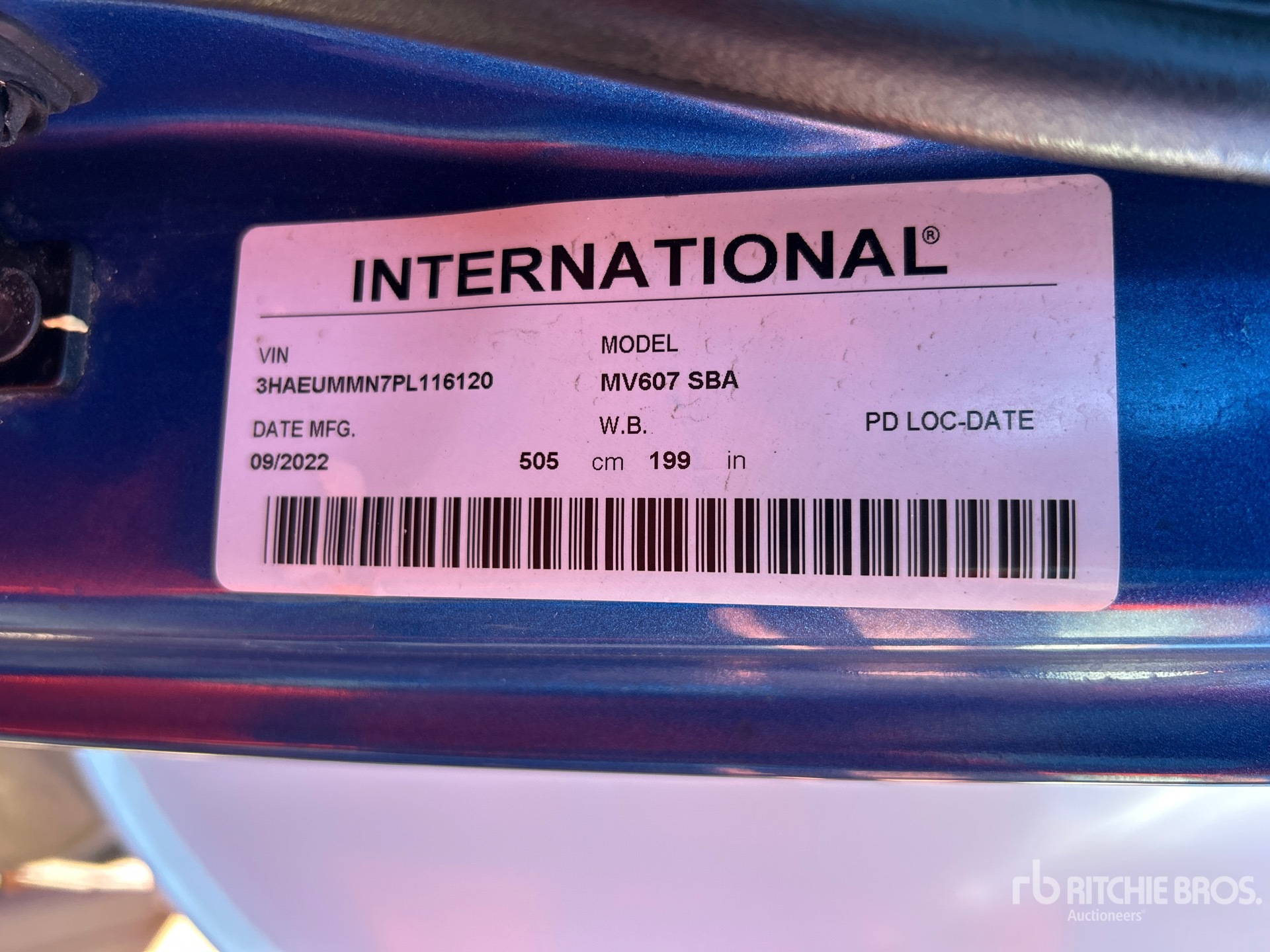 2023 International MV607