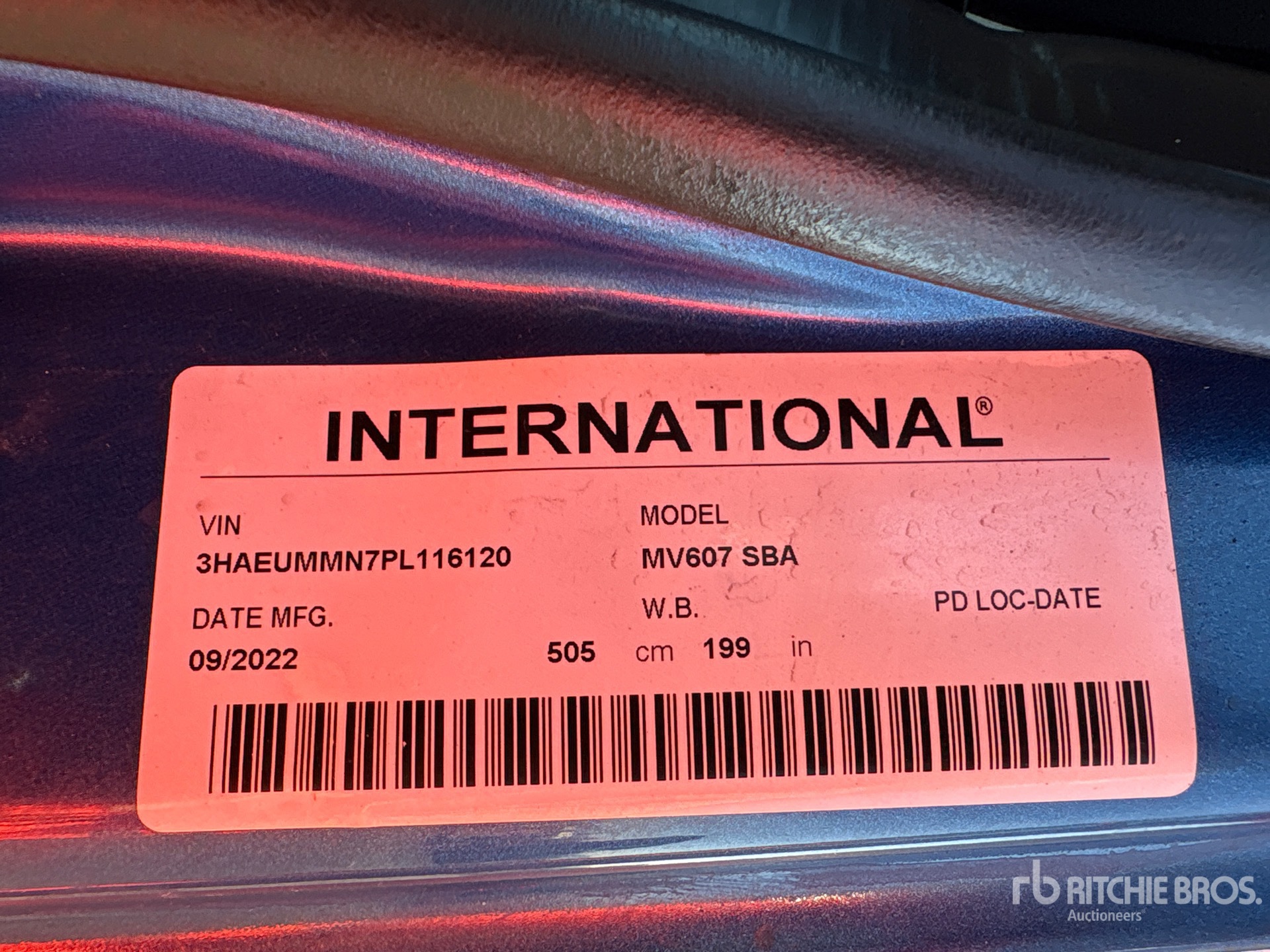 2023 International MV607