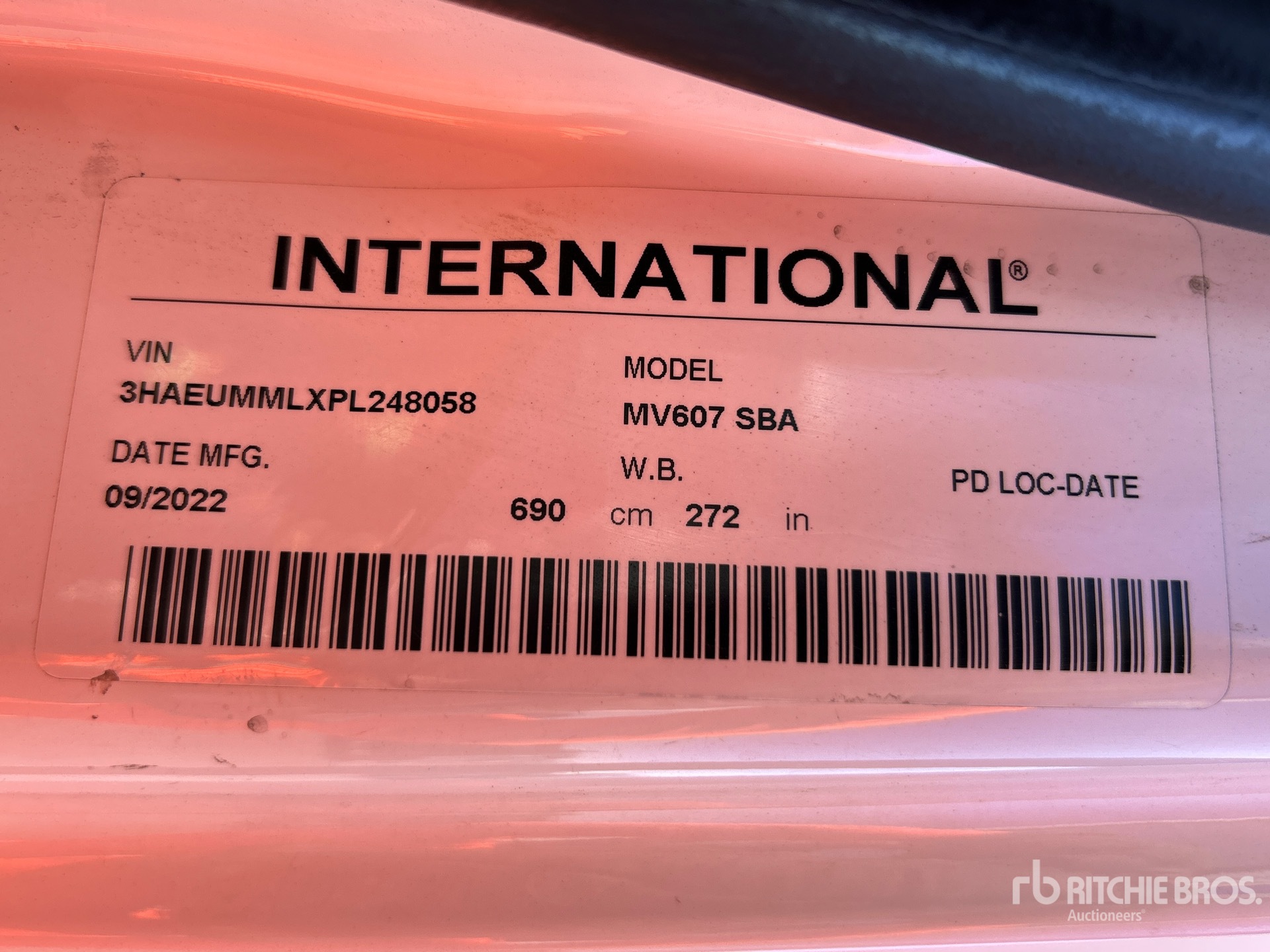 2023 International MV607