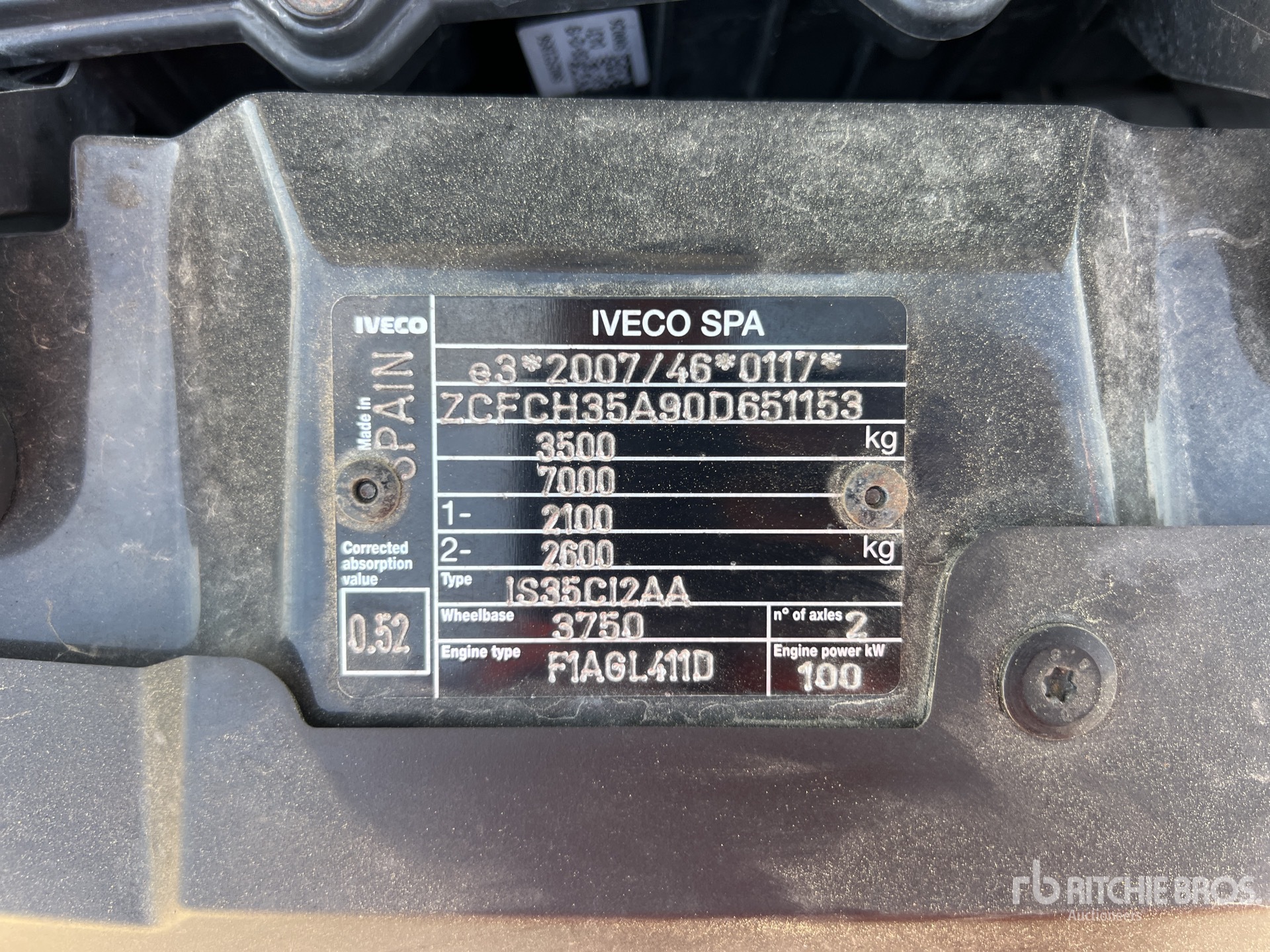 2020 Iveco DAILY 35-140