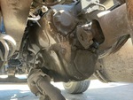Underbody with Transmisión