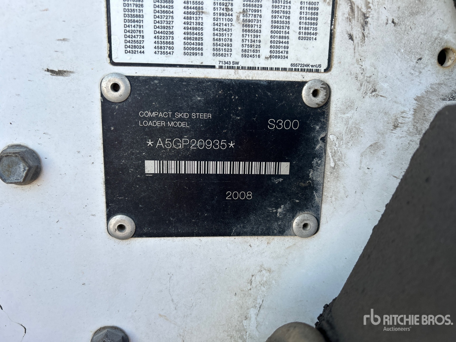 2008 Bobcat S300