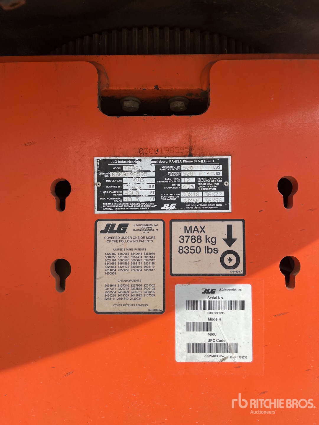2015 JLG 460SJ