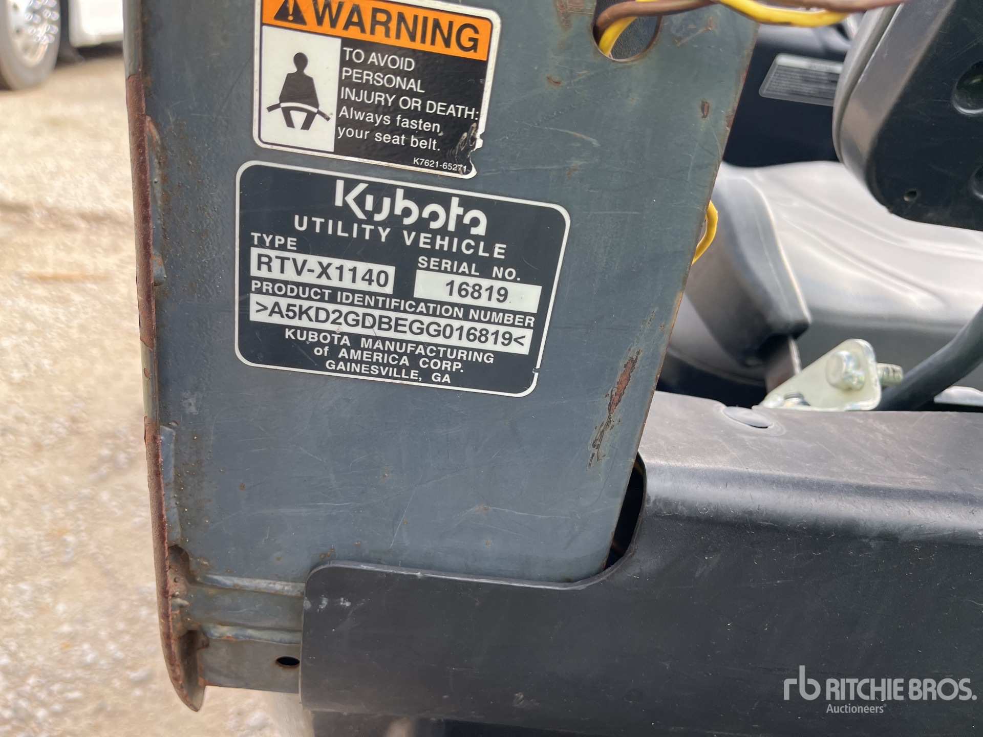 Photo of 2017 Kubota RTV-X1140