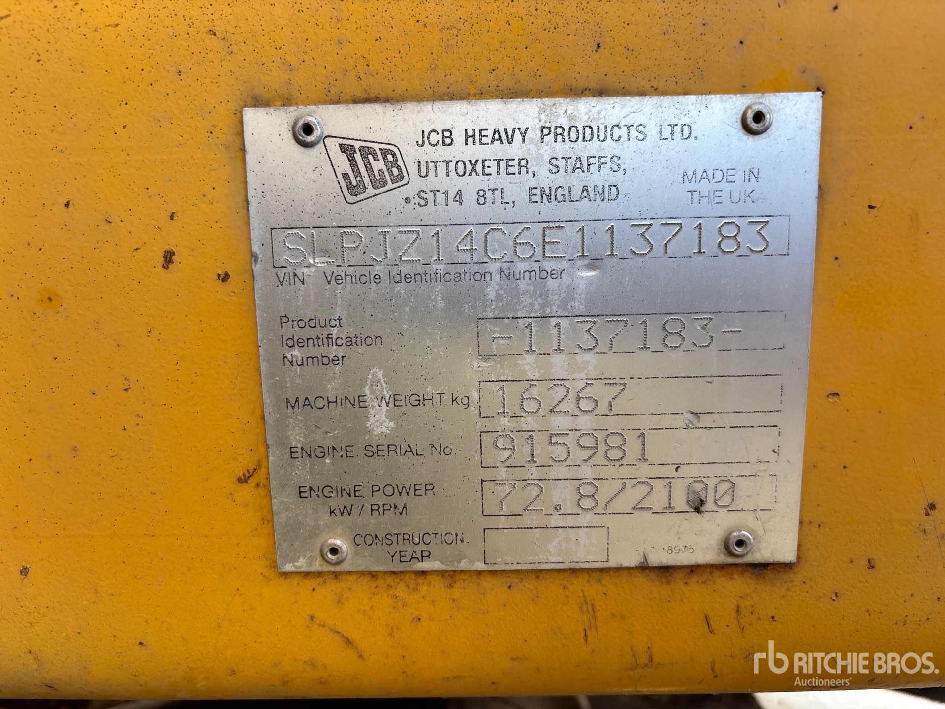 2006 JCB JZ140