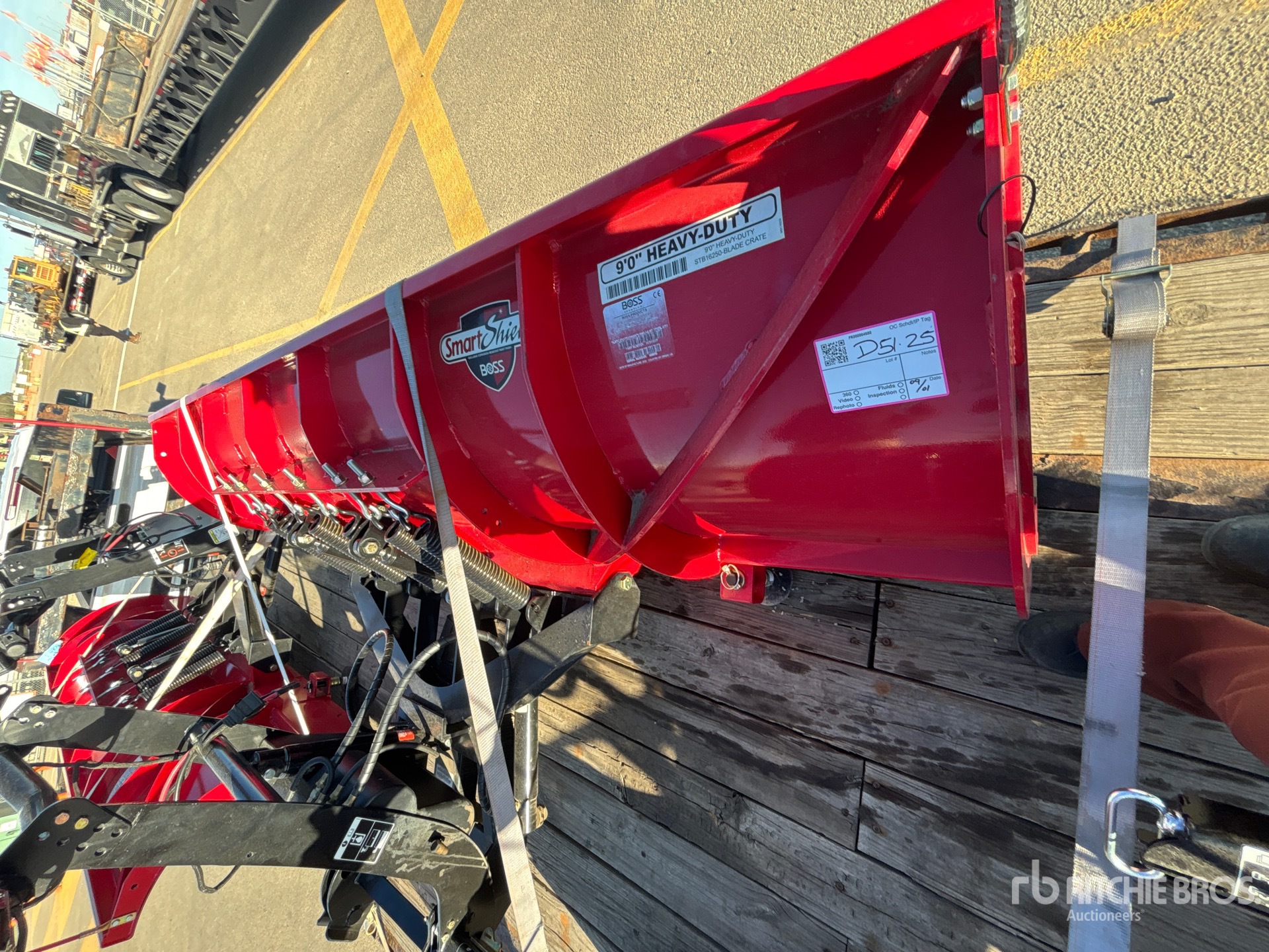 2020 Boss 9 FT HEAVY DUTY STEEL STRAIGHT  ...